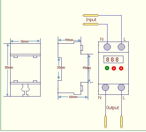 Digital Over Under Voltage Protection HDP