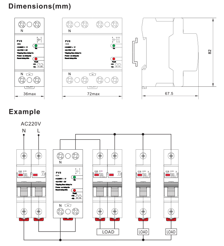 PV8 Voltage Protector